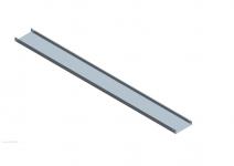 Kabelbakke kb184 glat 60hx200x1mm zinc+ 3m