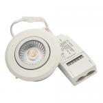 profile low - hvid mat ra95 38 320lm 2700k 6w led downlight 30 diospot