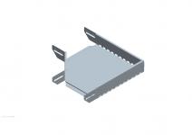 90° hjørne 60hx200x1mm zinc+
