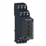 Zelio kontrolrelæ for måling af spænding 15..500 vac/dc 2 c/o 8a 24-240 vac/dc