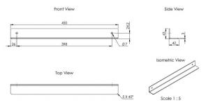 Nvent hoffman Chassis-styr d=470, klik ind