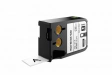 Dymo xtl tape krympeflex sort på hvid 24mmx2,7m