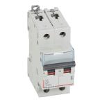 Dx3 mcb automatsikring d1 2pol 2m 6000/10ka