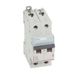 Dx3 mcb automatsikring d2 2pol 2m 6000/10ka