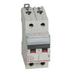 Dx3 mcb automatsikring d10 2pol 2m 6000/10ka