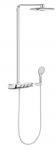 krom vgmontering til termostat med brusesystem duo 360 smartcontrol rainshower grohe