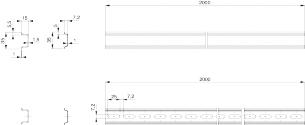 Din-skinne 1000x15x35