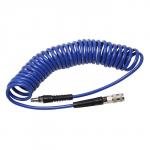 Pu slange 6,5mm x 10m med kobling og nippel