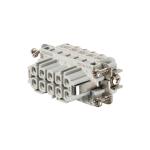 Weidmüller HDC HA 10 FS, Beige, Kobber, 23 mm, 56,6 mm, 31,1 mm, 44 g