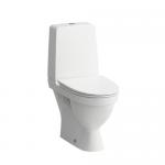 Se Laufen Kompas Gulvstende toilet med P-ls, 650x360mm. Hvid LCC glasur. hos Elvvs.dk