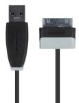 Sync Og Charge Kabel Samsung 30-Pin Han - USB A Han 1.00 m Sort