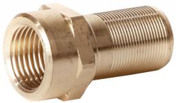 Henco muffe adapter til fordelerrør rødgods 20 mm x 3/4
