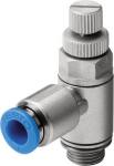 Festo drøvle-kontraventil grla-m5-qs-6-rs-d