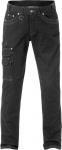 Kansas SERVICE DENIM STRETCH BUKSER 2501 - Sort / C46 | Bukser | 100222-544 | 100556-940