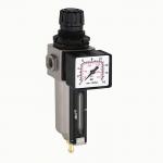 Flair e14/2p 1/4 filter med reduktionsventil og manometer