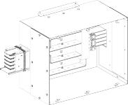 Midtertilgangsboks 800-1000a ksa1000abt4
