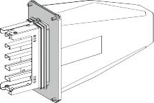 Tilgangsboks 100a 3l+n+pe ksa100ab4