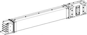 Skinneelement 500a 3m ksa500et450