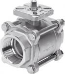 Festo kuglehaneventil vzba-21/2-gg-63-t-22-f0710-v4v4t