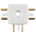 mat-hvid t-connector slimline