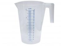 Kabi transparent målebæger 1 ltr med skala