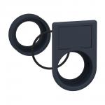 Montagekit med skilt 18x27 mm for planforsænkning af xb5 (omskiftere og lampetryk)