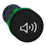 Harmony lydgiver for ø22 mm uden lys og enten konstant eller bibbende tone på op til 90db ved 0,1m 24v ac/dc forsyning