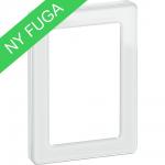 hvid modul 5 1 glas ramme design pure fuga lk