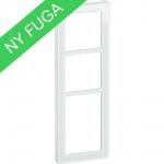 hvid modul 5 3 glas ramme design pure fuga lk