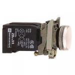 Lampe komplet hvid 110-120vac med ba9s/trafo