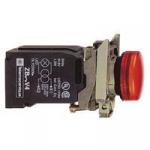 Lampe komplet rød 110-120vac med ba9s/trafo