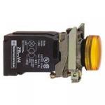 Lampe komplet orange 110-120vac med ba9s/trafo