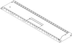 Skabsskinne 1m dyb bsd5fl-m