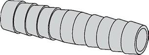Slangesamler 1/4 x 1/4 - (5 stk.)