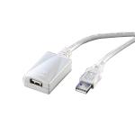 Usb 2 aktiv forlængerkabel 12m