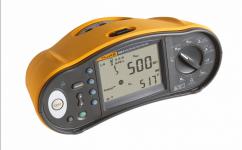 Fluke 1664 FC ITDK, Digitalt multimeter, Bænkemultimeter, CAT III 500V, CAT IV 300V, 100 mV, Sort, Gul, Batteri