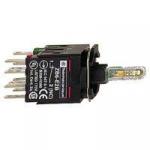 Lampetrykskrop 12-24v 1 slutte + 1 bryde zb6zb35b