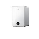 12: Bosch Condens 9000i W 30 kondenserende gaskedel med klimastyring. Hvid