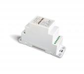 Din-skinne led dæmper 1-10v+kiptryk 12-24v