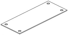 Blindflange polycarbonat fl21 0117-0000
