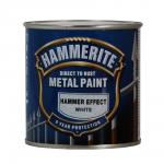 Hammerite hammer effekt hvid 250ml