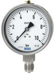 Manometer, hårdt miljø 9020560 233.30.063 10 bar g1/4b unten