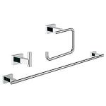 GROHE Essentials Cube tilbehørssæt 3-in-1 - Krom