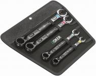 Wera Joker Switch Set, 10,13,17,19 mm, 1/4, Krom, Chrom-molybdæn stål, Krom, Blank