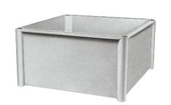 Kassebund poly 7035 360x360x135