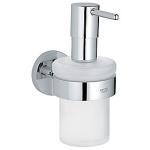 krom - holder med sbedispenser essentials grohe