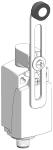 Endestop plast lang arm no+nc m12