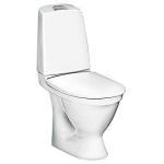 Billede af Gustavsberg Nautic Toilet 1510 Ceramicplus. Skjult P-lås. Hygienic Flush