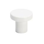 hvid 28x25mm knopgreb artic gustavsberg