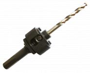 Viking m55 heavy duty præcisionsholder til hulsave ø35-305mm 6-kantet skaft 11mm med kort hss forbor